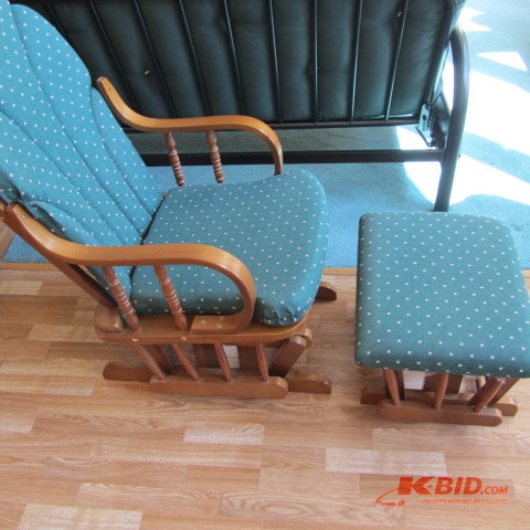 Platform Rocker, Ottoman