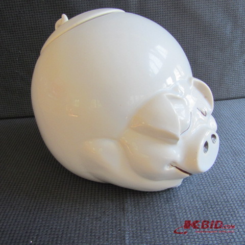 Ceramic Pig Cookie Jar