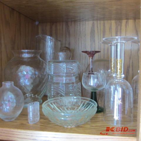Fancy Glass Candleholders