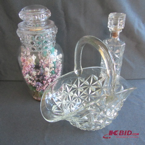 Basket, Decanter, Apothecary
