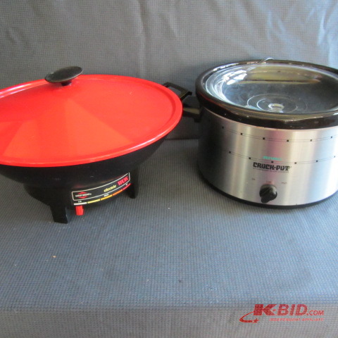 Electric Wok, Rival Crock pot