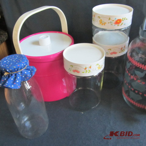 Wine Cooler, Pyrex, Dispenser