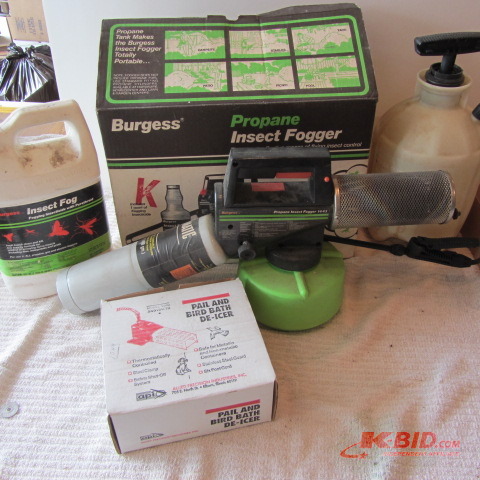 Insect Fogger, Bird Bath Heater