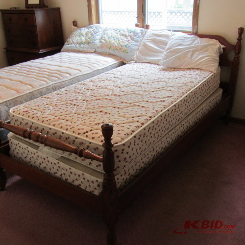 Maple Twin Beds