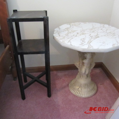 Pedestal Table, Plant Stand