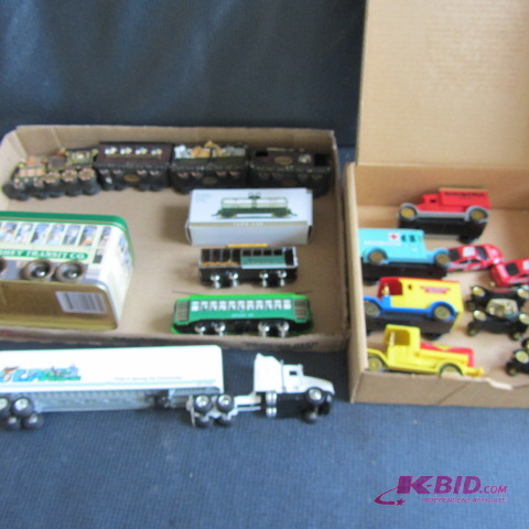 Ertl Truck, Toy Trains
