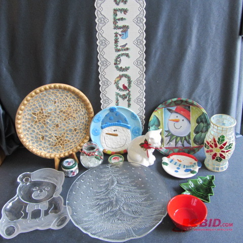Christmas Trays, Welcome Lace