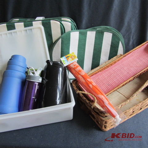 Thermos, Food Tent, Chair Pads