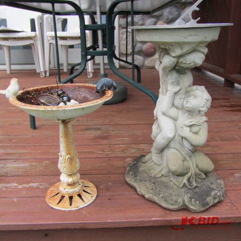 Bird Bath, Sundial