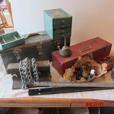 Tool Boxes, Hardware, Anvil