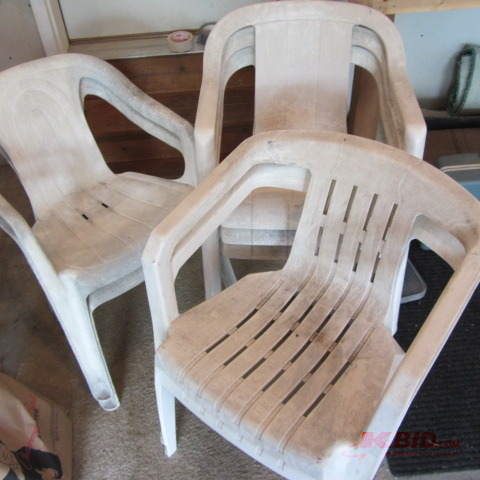 Stacking Resin Chairs