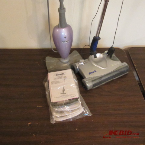 Shark Steam Mop, Broom