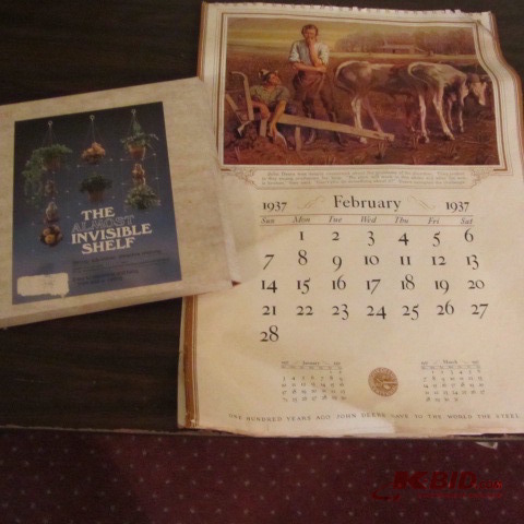 John Deere 1937 Calendar