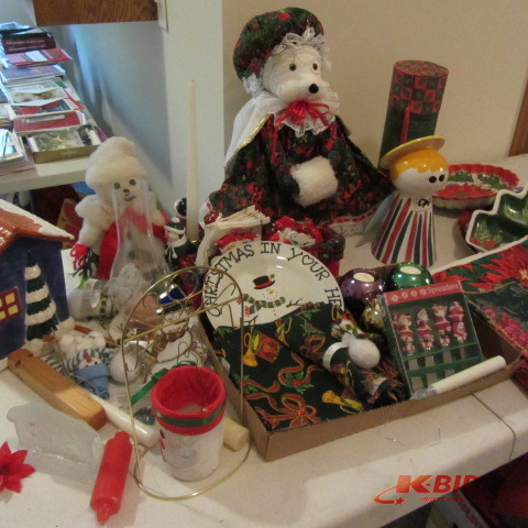 Christmas Linens, Cookie Jar