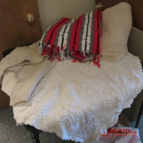Cotton Bedspread, Afghans