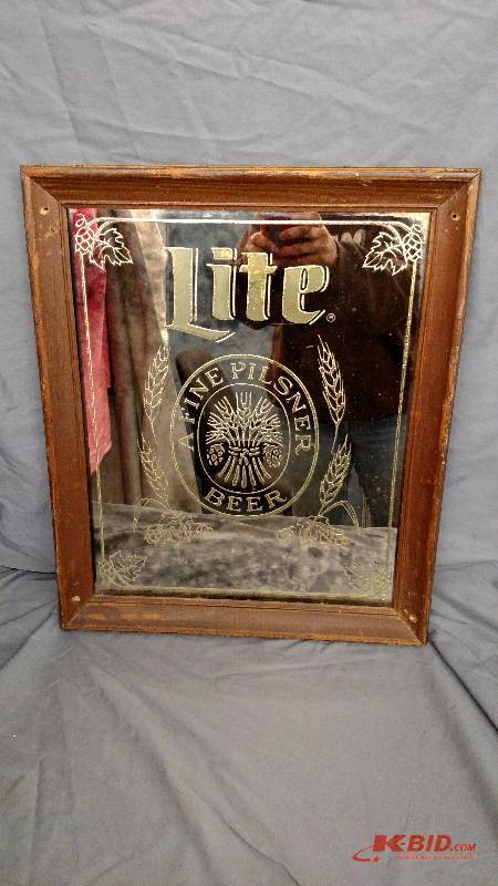 Vintage Miller Lite Mirror