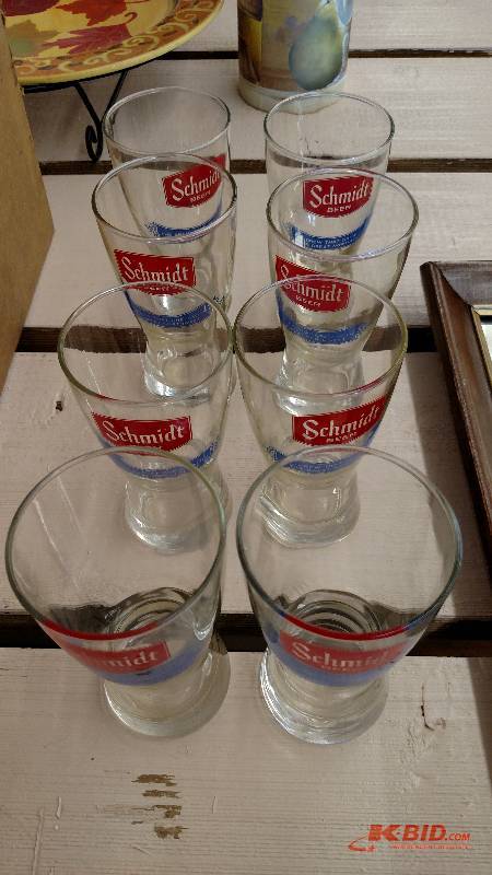 Schmidt Beer Glasses