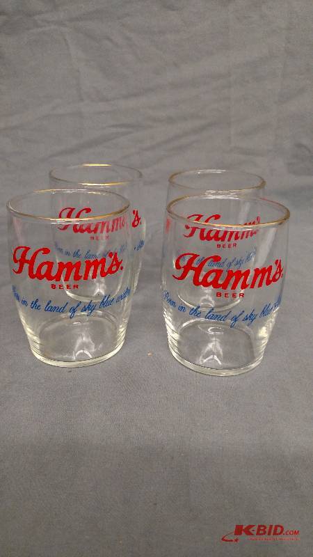 Hamms Beer Glasses