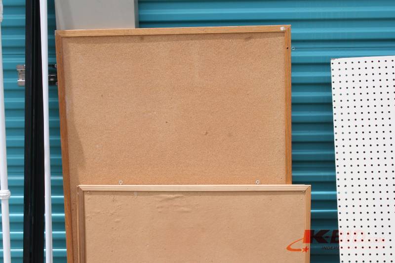3 Cork Boards and a peg board