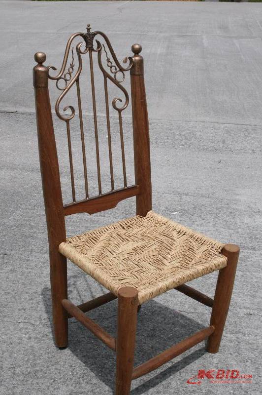 Set of 6 Wood dining chairs