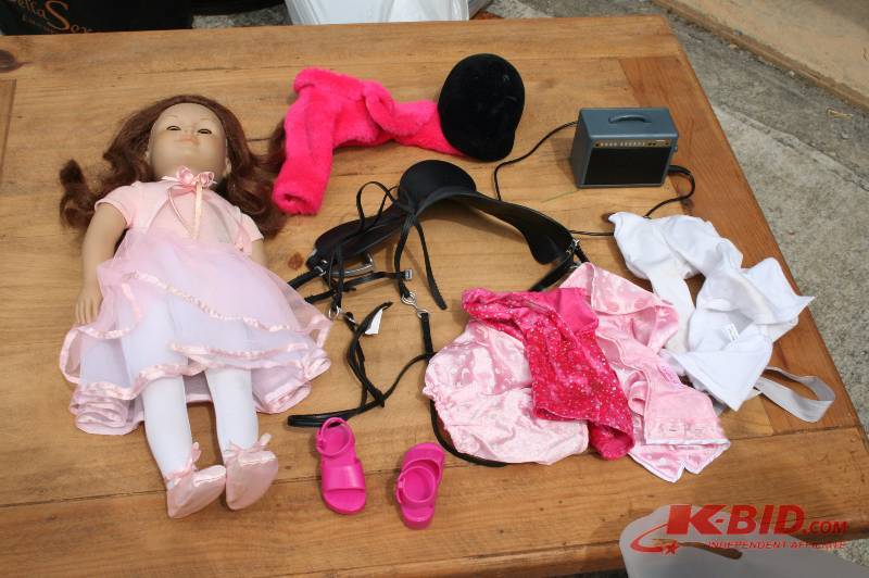 American Girl Doll with clothes and accessories