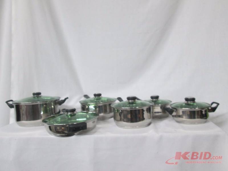 Alcove 12-pc. Stainless Steel Cookware Set