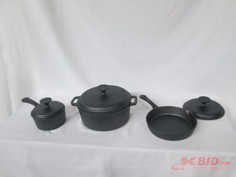 Chefs Mark Cast Iron Set
