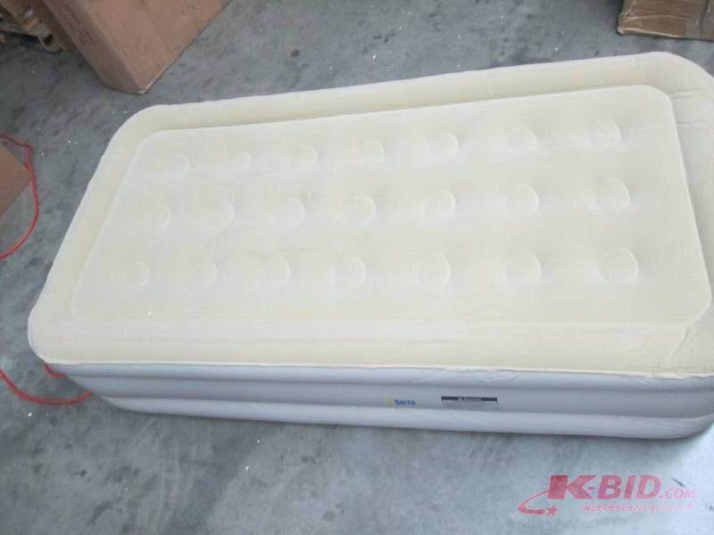 Serta Twin 18 Raised Airbed with Neverflat Pump