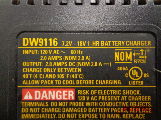 Dewalt Charger