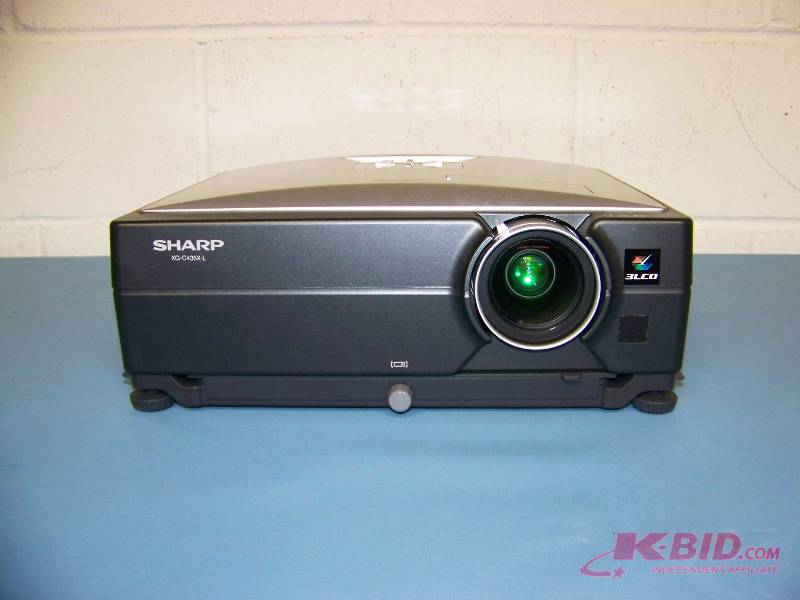 lot 3 image: Sharp, XG-C435X-L, LCD Projector with Travel Bag