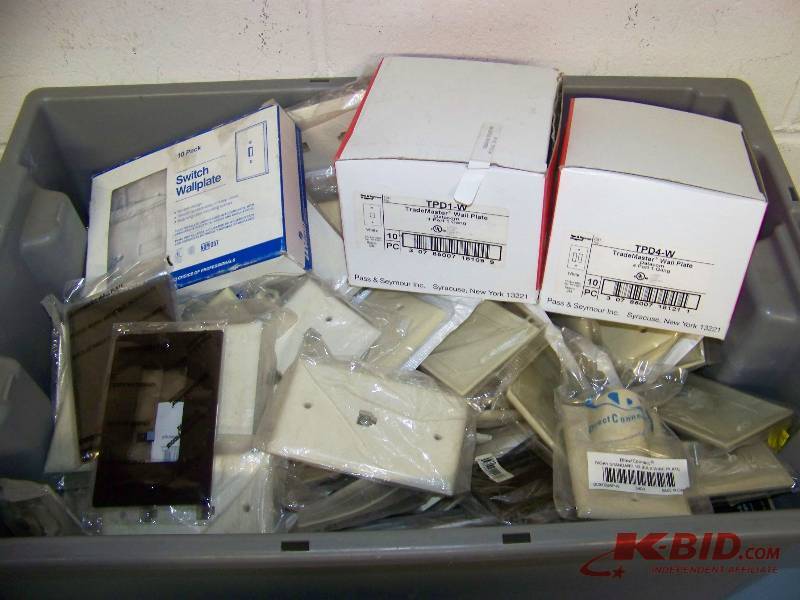lot 29 image: Large lot of Telephone and decorative Wall Plates - NEW in packaging