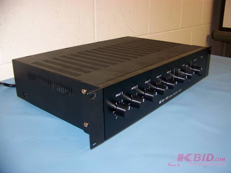 lot 21 image: TOA, 500 Series, Amplifier  Amp