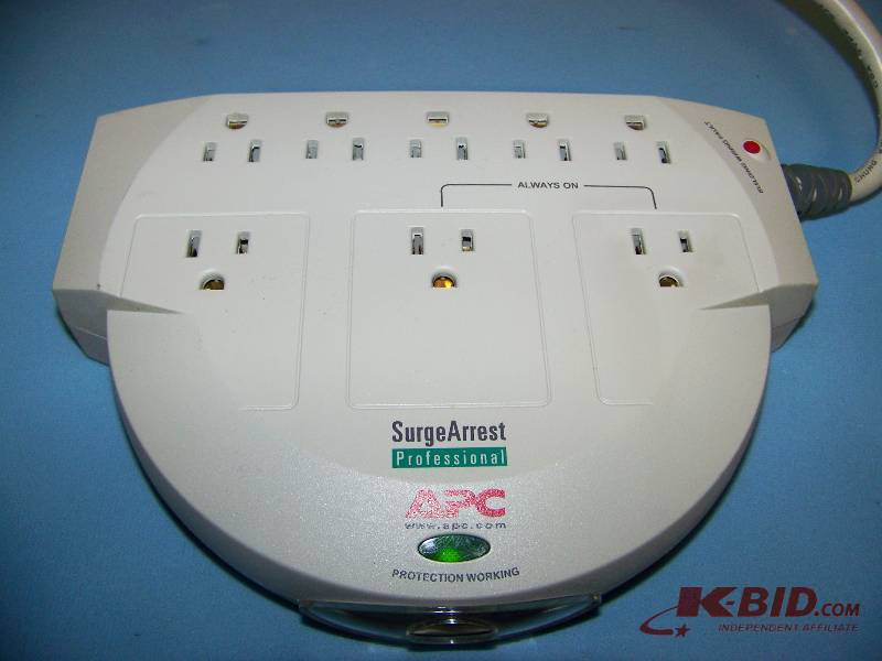 lot 22 image: (2) APC, SurgeArrest Professional, Surge Protectors  Power Strips