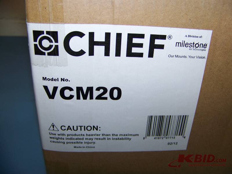 lot 82 image: Chief Manufacturing, HD Projector Mount - NEW in original box