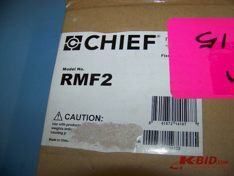 lot 83 image: Chief Manufacturing, Universal, Fixed, Flat Panel Mount - NEW in original box