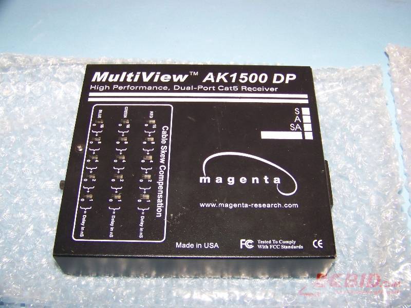 lot 84 image: (2) MultiView, High Performance, Dual Port, Cat5 Receivers