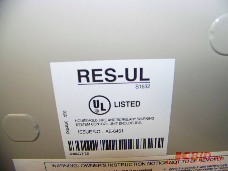 lot 41 image: Vista-50P, Blank  Empty Utility  Control Box with Key