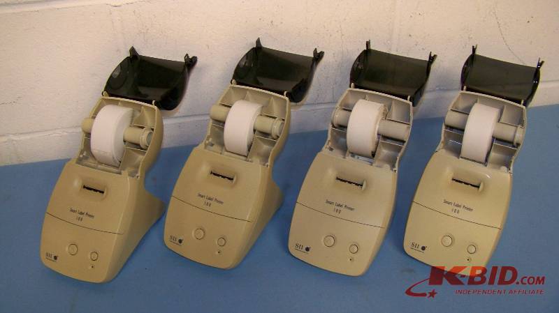 lot 53 image: (4) Seiko, Smart Label, Label Makers  Printers