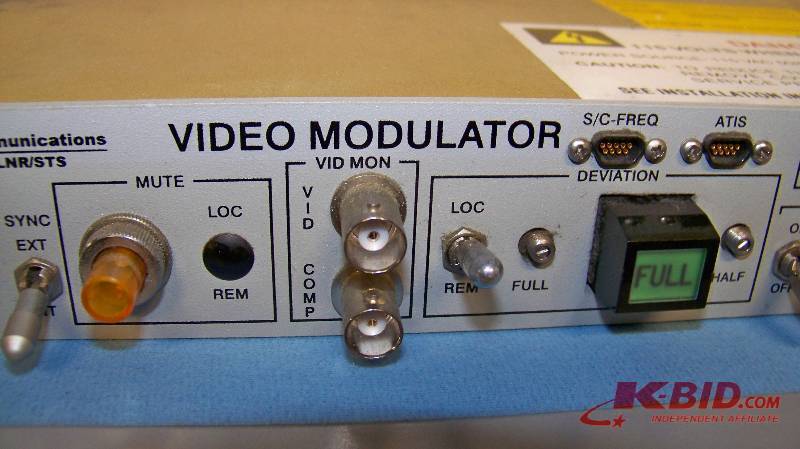 lot 55 image: L3 Communications, Video Modulator