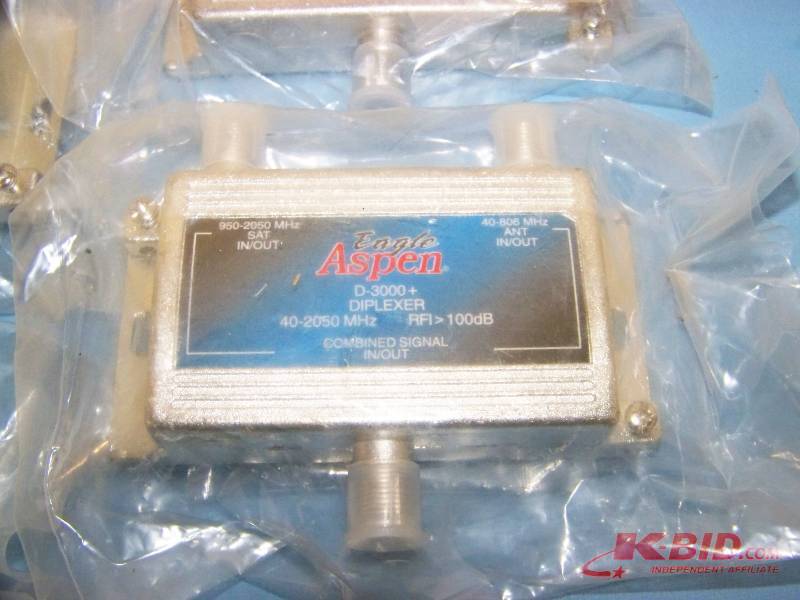 lot 35 image: (8) Eagle Aspen, Satellite Diplexers