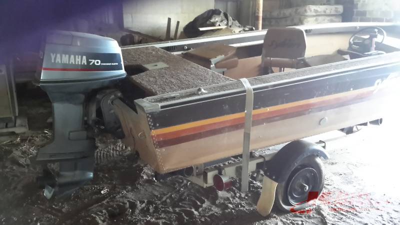 Boat, motor and trailer