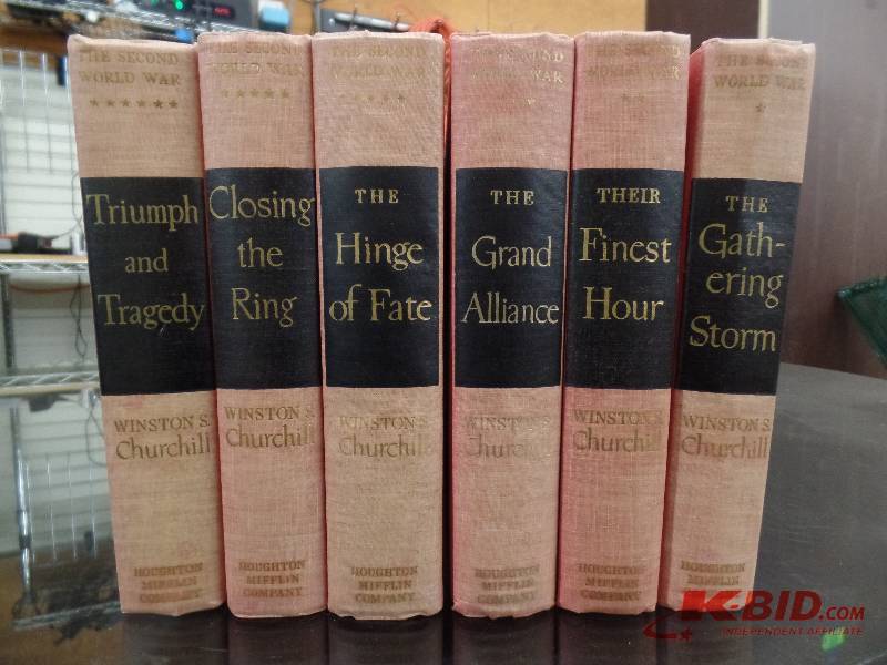 WWII Winston Churchill Books