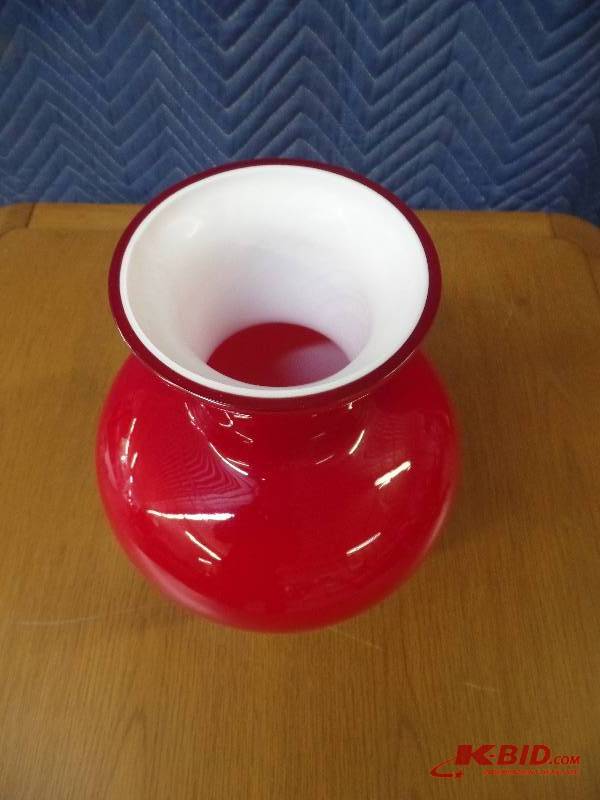Red Vase