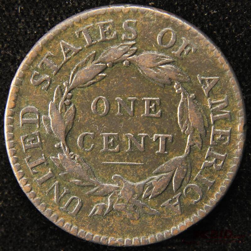 1819 US LARGE CENT VF