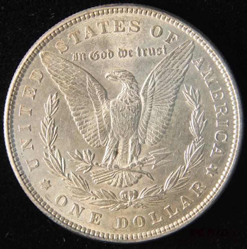 1886 MORGAN SILVER DOLLAR UNC DETAILS