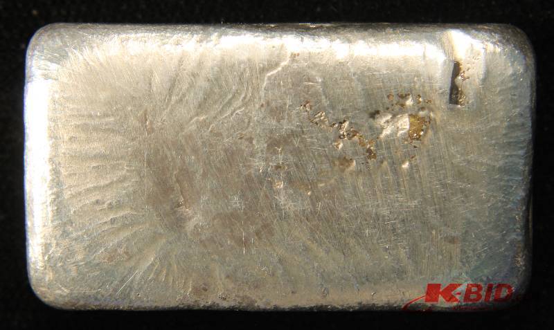 1.6 TROY Oz. .999 FINE SILVER HAND POURED BISON BULLION EARLY DESIGN