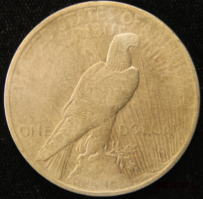 1934 D PEACE SILVER DOLLAR NICELY TONED