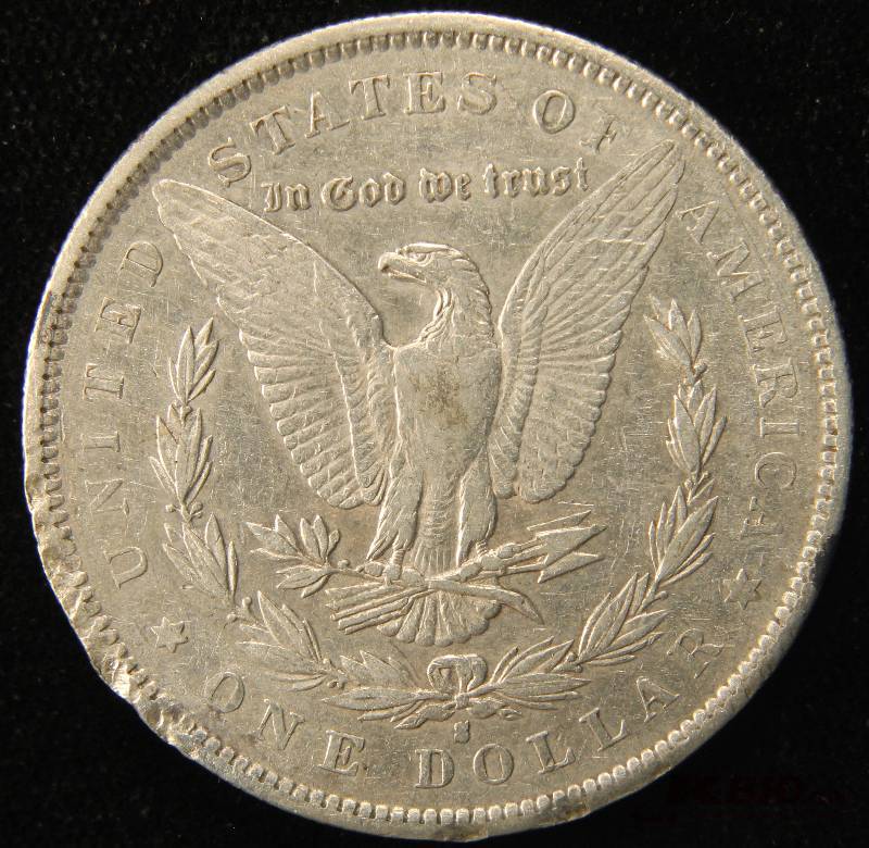 1891 S MORGAN SILVER DOLLAR XF DETAILS