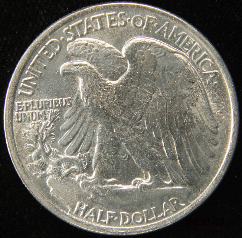 1943 WALKING LIBERTY SILVER HALF DOLLAR UNC