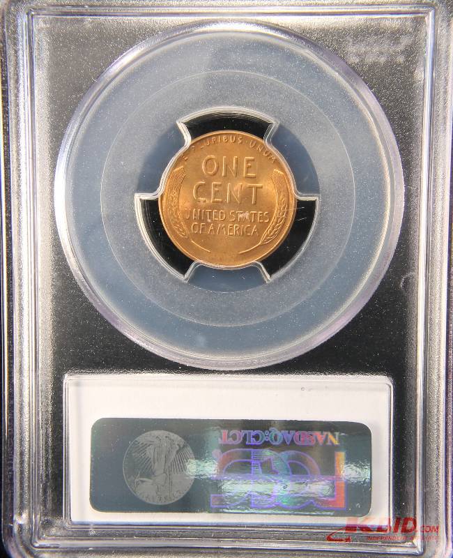 1946 D LINCOLN WHEAT CENT MS65RD PCGS CERTIFIED